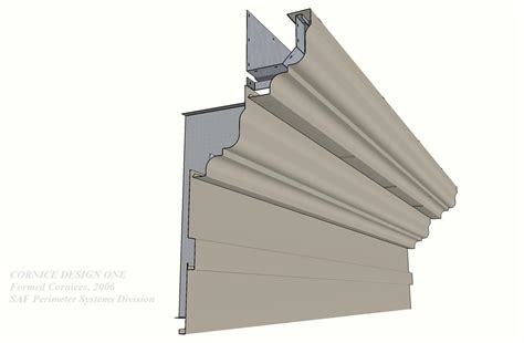 cornice box with metal trim|Designer Series Formed Aluminum Cornices – SAF.com.